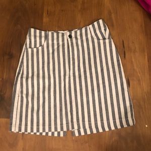 Striped skirt
